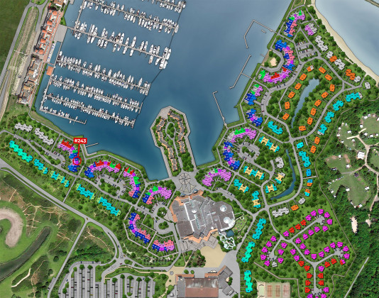 Plattegrond park 243